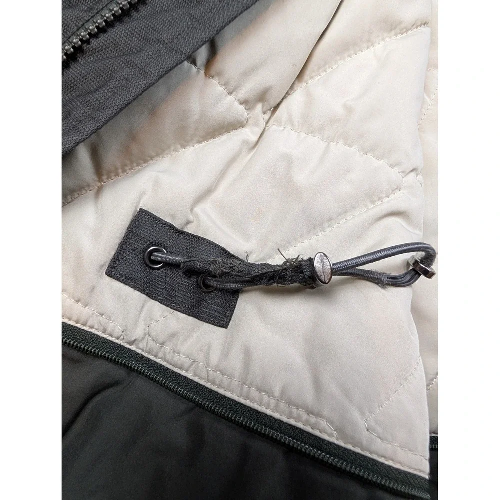 Zegna Sport Microtene Thermore Insulated Parka Jacket Olive Green Hooded Mens XL